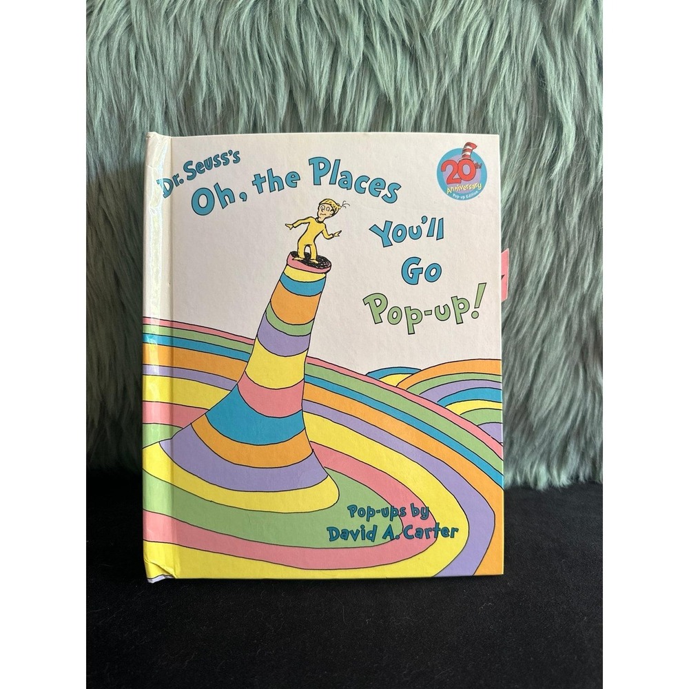 Dr. Seuss Oh, the Places You'll Go! Pop-up Book 20th Anniversary Edition 1st Ed.